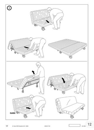 Sofa cama Ikea PS