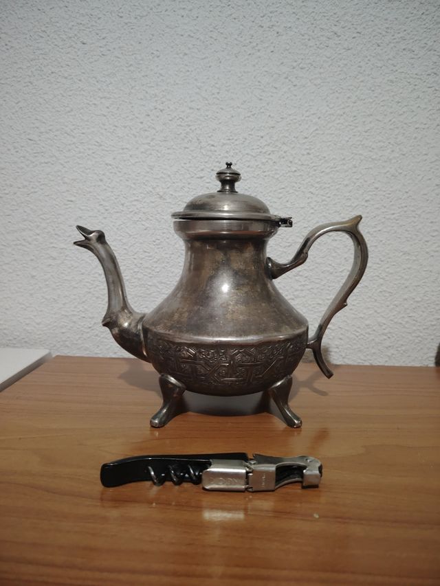 Tetera arabe marroquí.