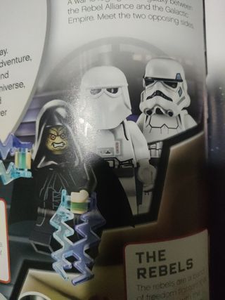 Libro lego en inglés star wars