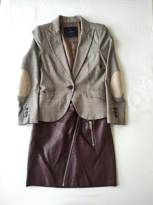 🩷Conjunto blazer y falda🩷