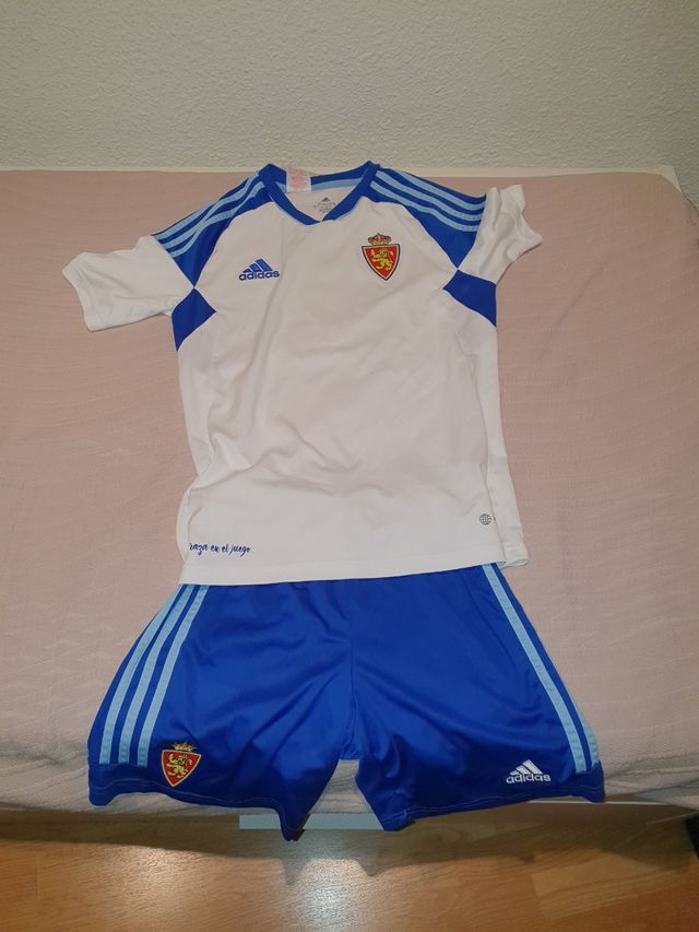 Equipacion niñ@ Real Zaragoza Blanquilla adidas