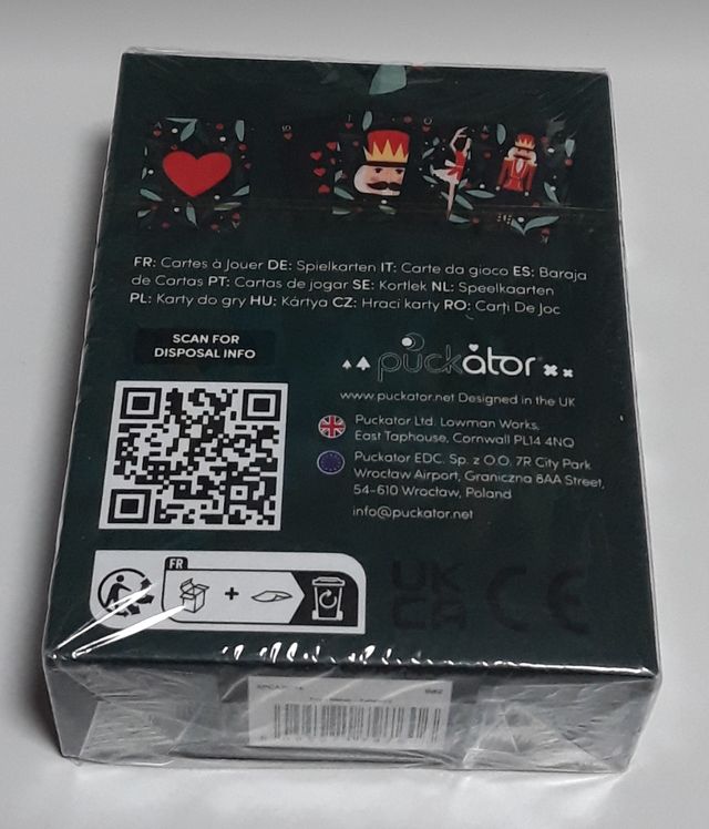 baraja de cartas The Nutcracker