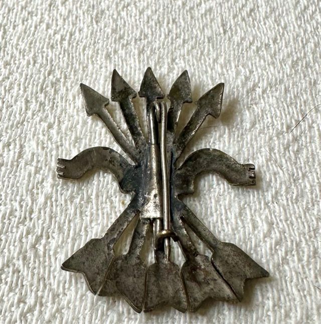 Viejo emblema de Falange General Franco.