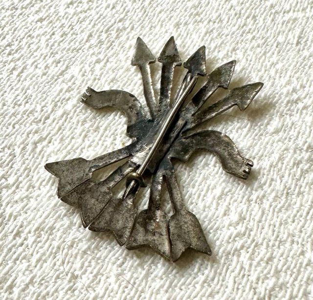 Viejo emblema de Falange General Franco.