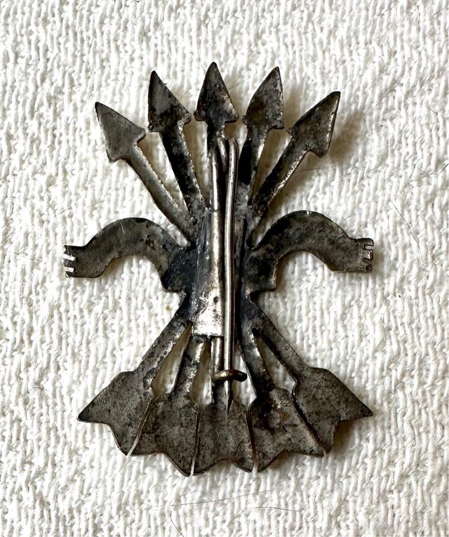 Viejo emblema de Falange General Franco.