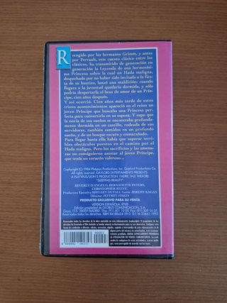 La Bella Durmiente - VHS