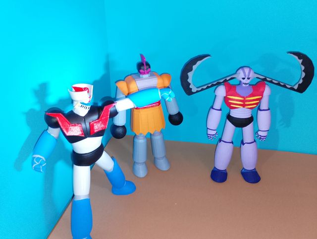 Mazinger Z y Bestias mecánicas 