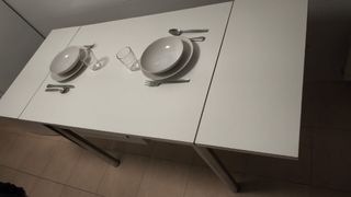 Mesa cocina blanca