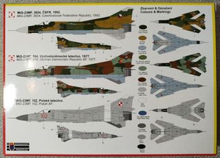 MAQUETA MIG-23 MF ó MLD DE KPM 1:72