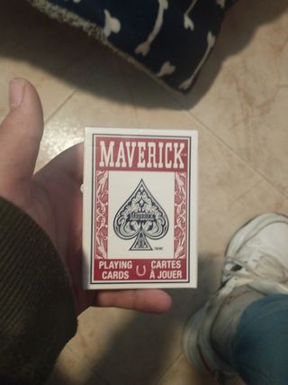 Cartas maverik (compañía de bicycle) 