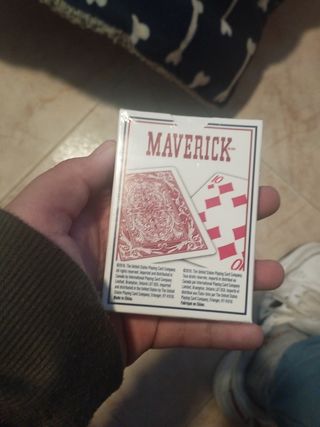 Cartas maverik (compañía de bicycle) 