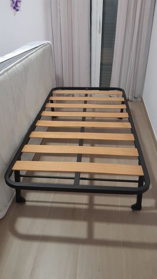Somier , patas plegables