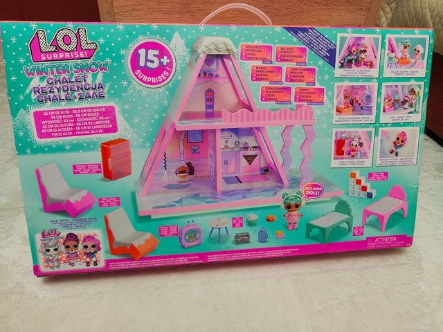 L.O.L. Surprise! Winter Snow Chalet con Peque