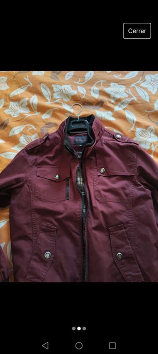 Cazadora Granate unisex 