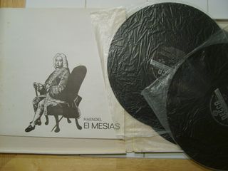 VINILO EL MESIAS DE HAENDEL. 3 LP´s. CAJA ALBUM
