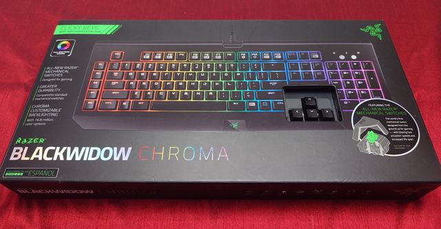 Teclado mecanico Razer Blackwidow Chroma