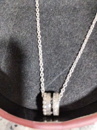 Collar plata pandora