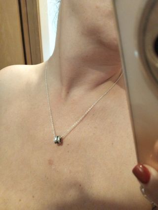 Collar plata pandora