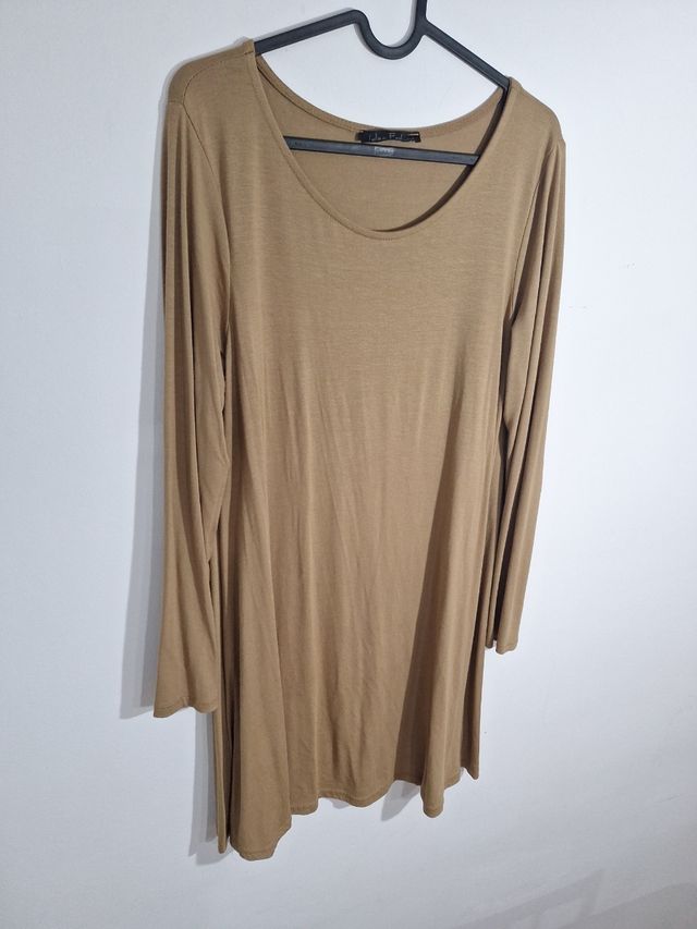 Vestido mujer corto , manga larga 