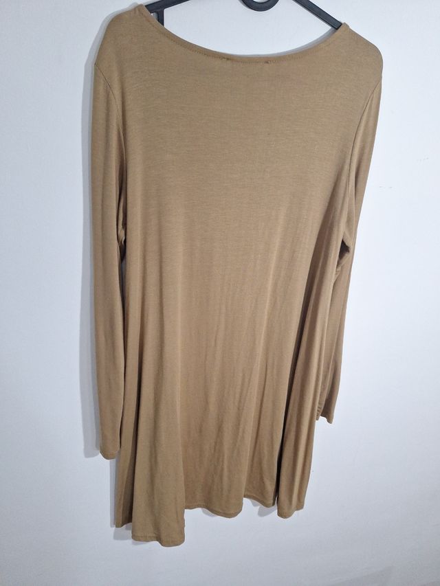 Vestido mujer corto , manga larga 