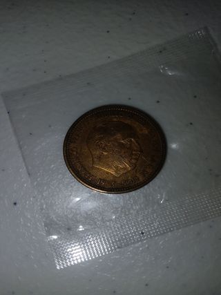 Moneda de 2'5 pesetas 1953 *56