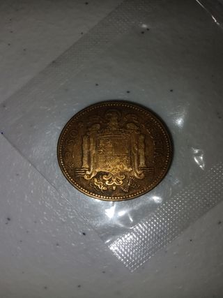 Moneda de 2'5 pesetas 1953 *56