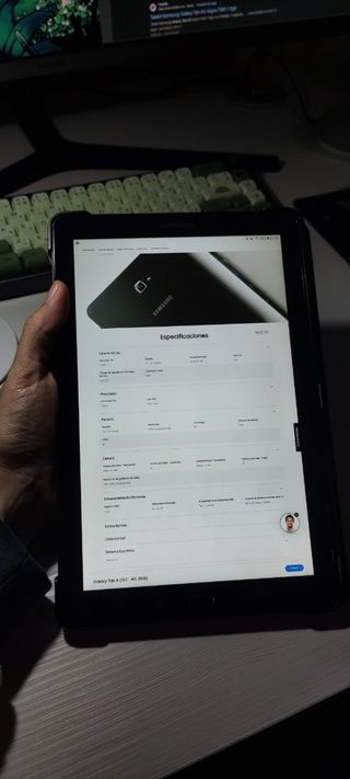 Samsung Galaxy Tab A6 con S Pen y funda