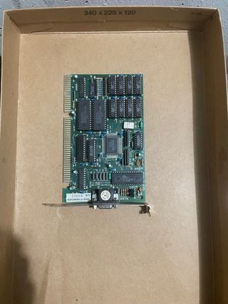 Tarjetas gtafica ISA Realtek y Trident