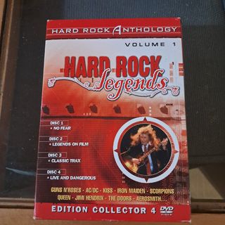 4 DVD HARD ROCK LEGENDS VOLUMEN 1