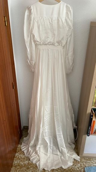 Vestido de novia marfil Talla 36 / S marca Asos