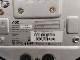 Monitor Aoc LCD e943Fws