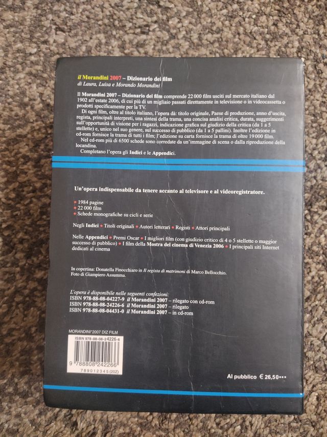 Il Morandini: Dizionario Dei Film 2007