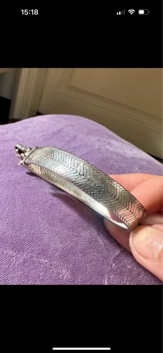 Pulsera de plata de ley 925