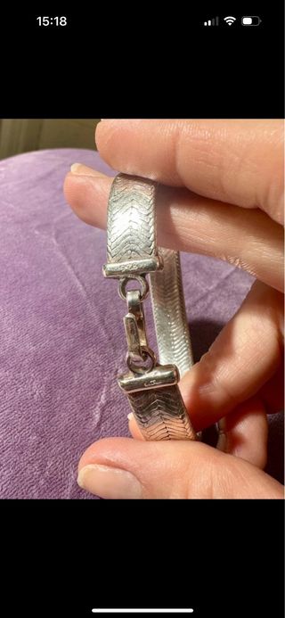 Pulsera de plata de ley 925