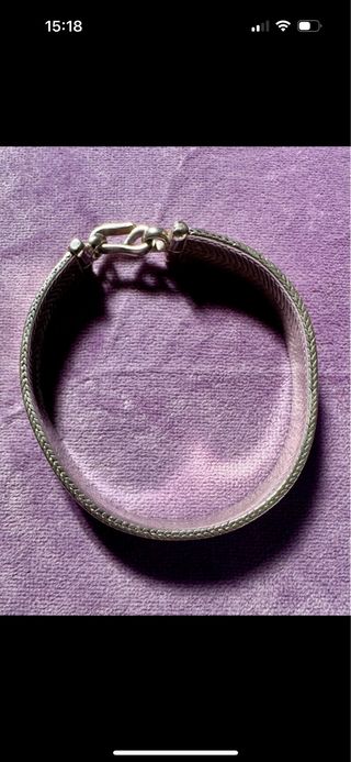 Pulsera de plata de ley 925