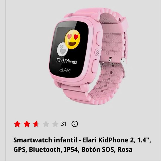 Reloj inteligente niños Elari