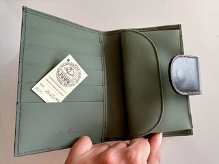 CARTERA/MONEDERO PIEL REPUJADA A MANO