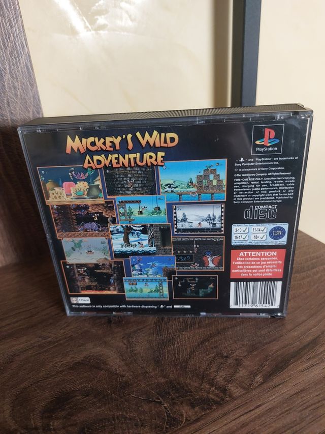 Ps1 pal Multi Mickey's Wild Adventure 