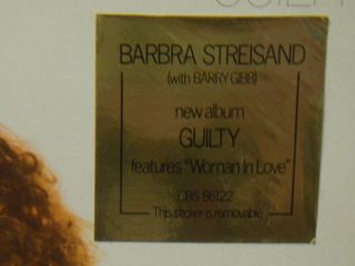LP BARBRA STREISAND (WITH BARRY GIBB - GUILTY