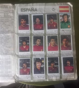 ÁLBUM MUNDIAL ESPAÑA 1982