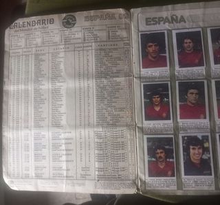 ÁLBUM MUNDIAL ESPAÑA 1982