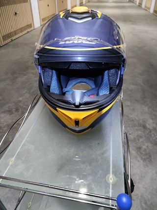 Pareja de cascos modulares