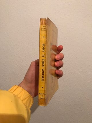 Estudios sobre el amor. José Ortega y Gasset