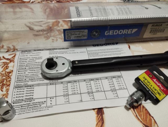 Carraca Dinamometrica gedore