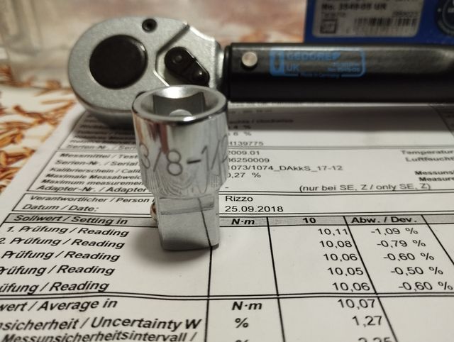 Carraca Dinamometrica gedore