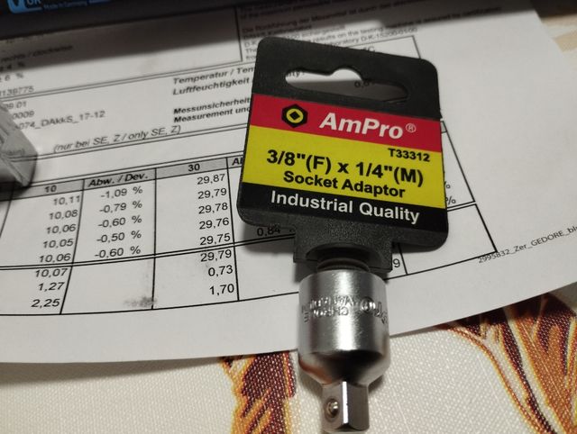 Carraca Dinamometrica gedore