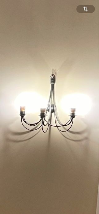 Aplique de pared interior estilo vintage