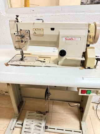 Maquina de coser Triple Arrastre