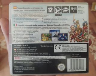 Perfecto ESP Heroes of Mana Nintendo DS