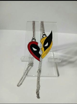 Collar deadpool y lobezno